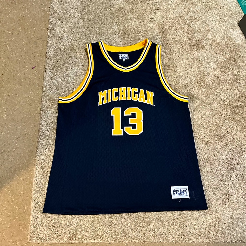 Vintage Michigan Wolverines Mo Wagner Jersey